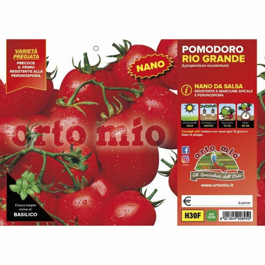 Pomodoro da salsa nano Rio Grande "Heinz F1"