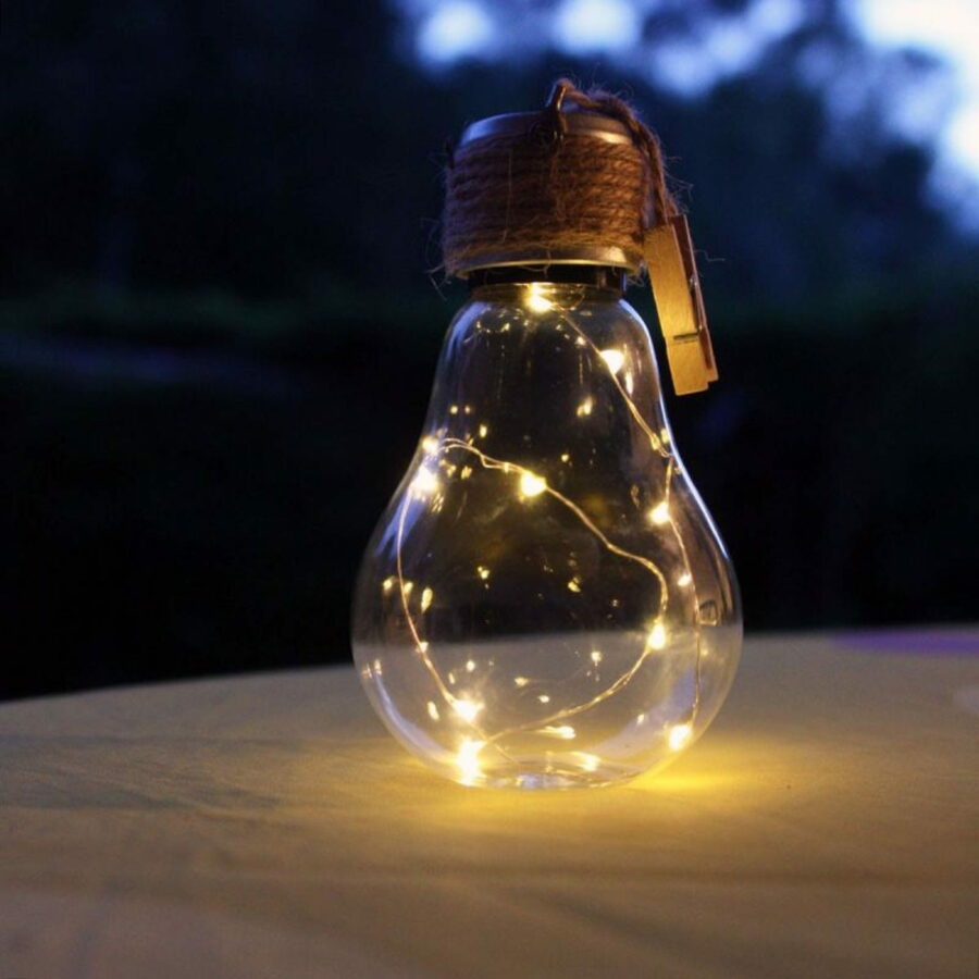 L'Ampoule lampadina solare a LED