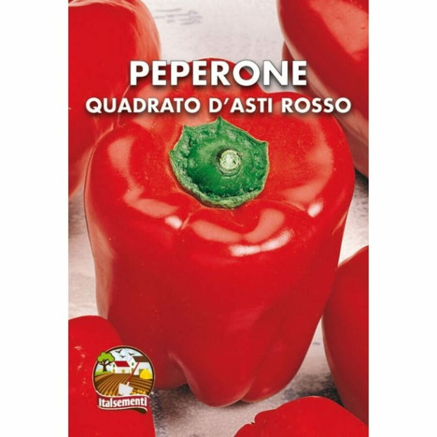 Peperone Quadrato d'Asti rosso (Semente)